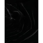 Dolce & Gabbana Black Velvet Fitted Padded Shoulder Blouse Top