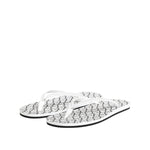 Dolce & Gabbana Black White Logo Beachwear Flats Slipper Shoes in calf leather with exclusive design and logo details.