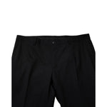 Dolce & Gabbana Black Wool Formal Dress Men Trousers Pants, 97% Virgin Wool, elegant Italian design, perfect for formal occasions.