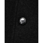 Dolce & Gabbana Black Wool Logo Plaque Bomber Jacket