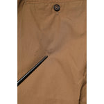 Dolce & Gabbana Brown Cotton Chino Mid Waist Men Jogger Pants