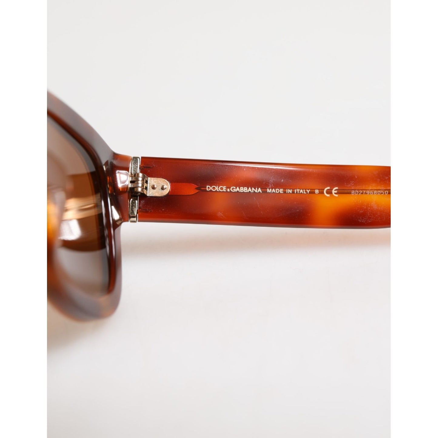 Dolce & Gabbana Green Brown Marbled Acetate DG4379-F Eyewear Sunglasses GLA1365