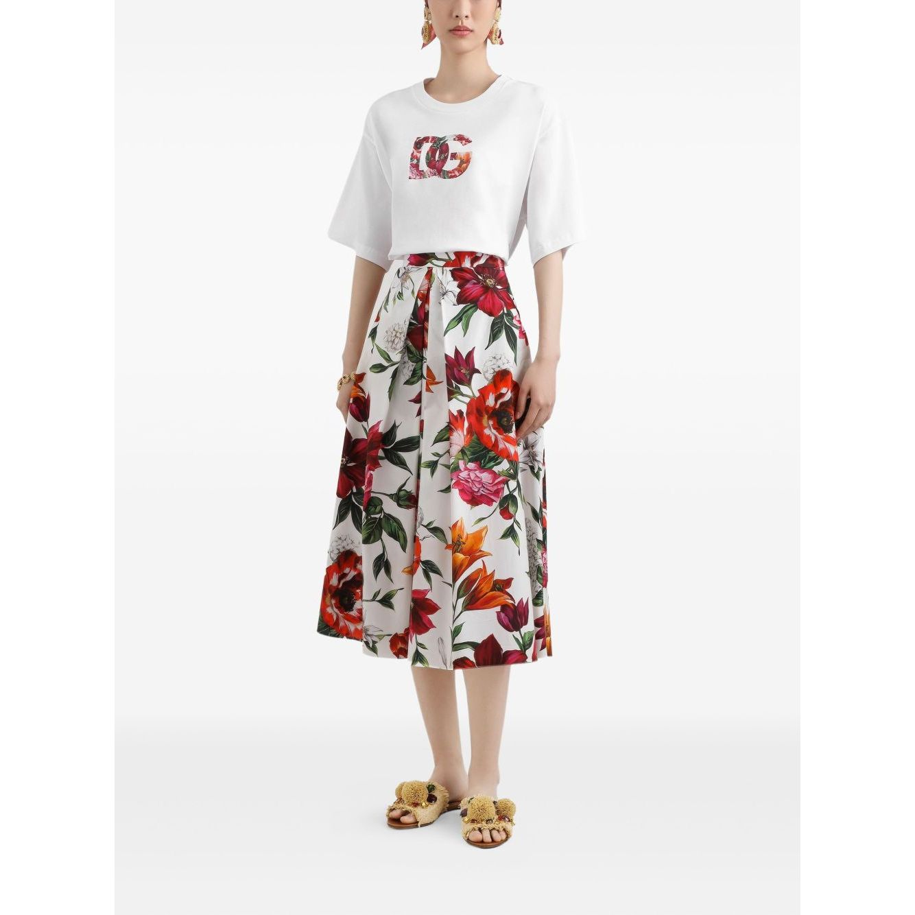Dolce & Gabbana Logo cotton t-shirt Topwear
