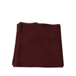 Dolce & Gabbana Maroon Cashmere Skinny Neck Wrap Scarf