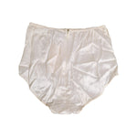 Dolce & Gabbana Off White Silk High Waist Girdle Panty Underwear