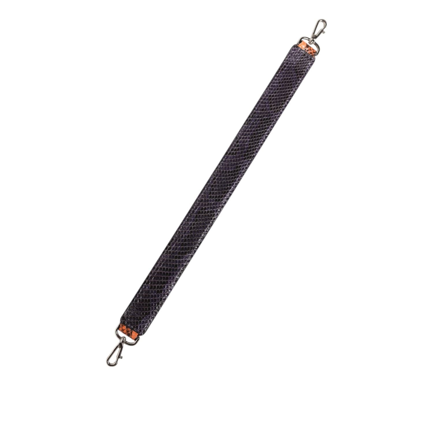 Dolce & Gabbana Orange Exotic Leather Bag Shoulder Strap