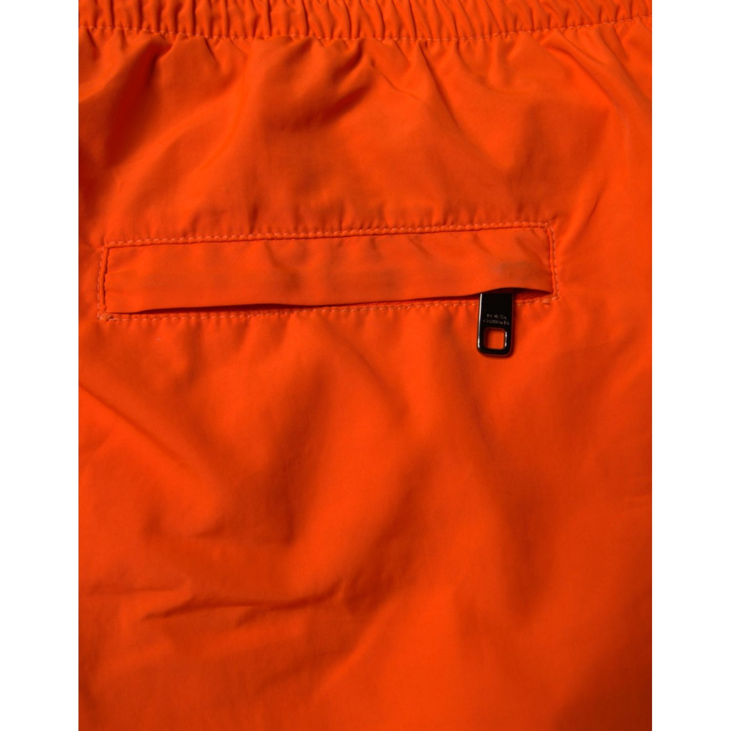 Dolce & Gabbana Orange Polyester Beachwear Shorts 2Pc Swimwear