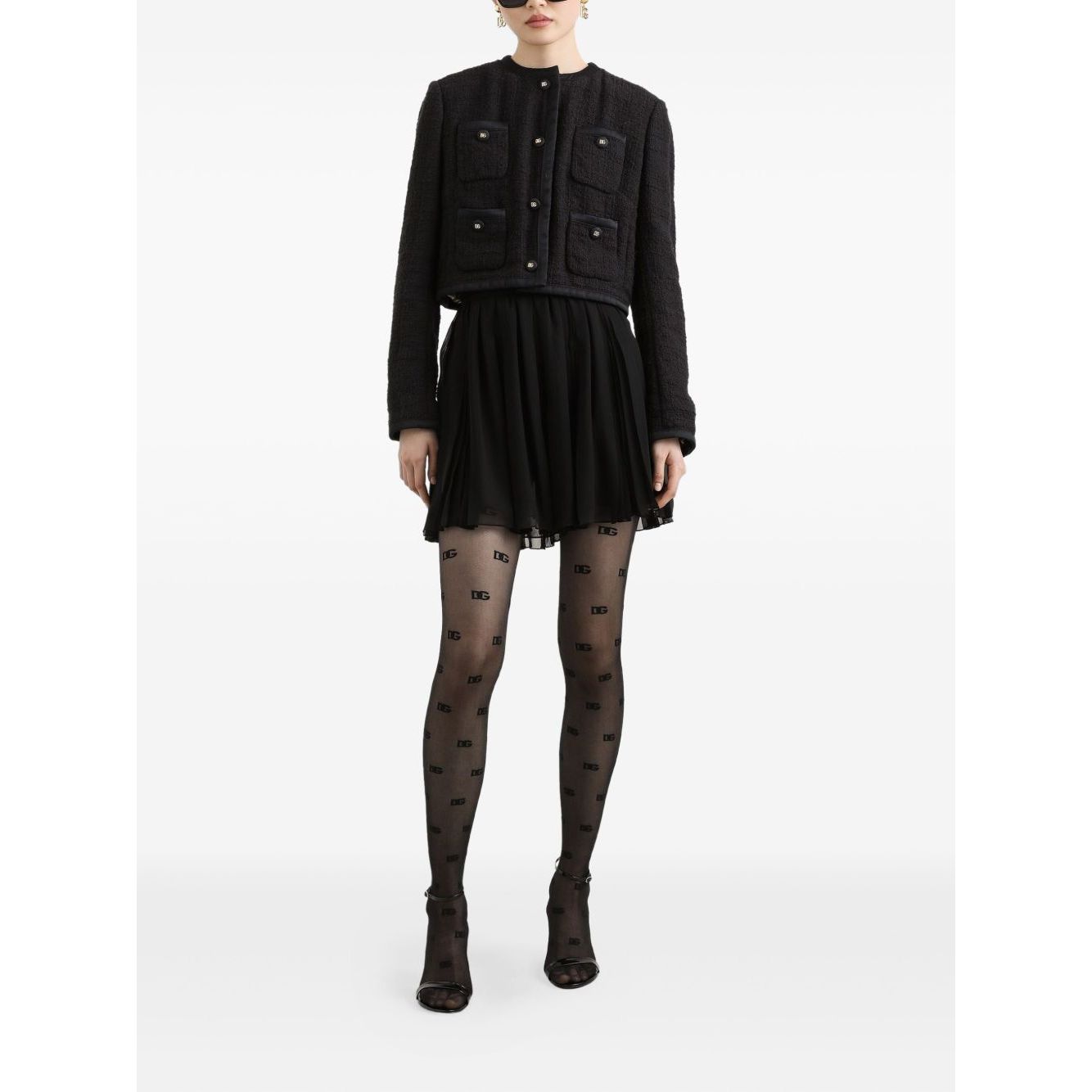 Dolce & Gabbana Rachel Tweed Jacket Jackets