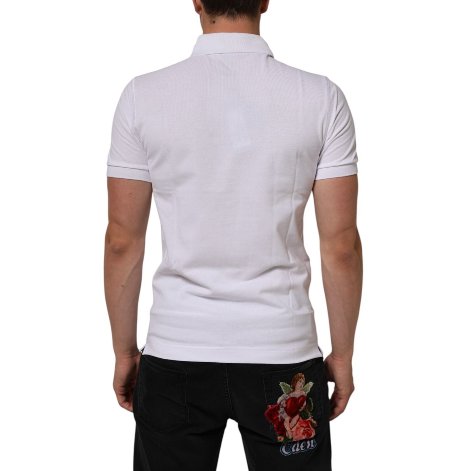 Front view with bag zipped and handles upright.