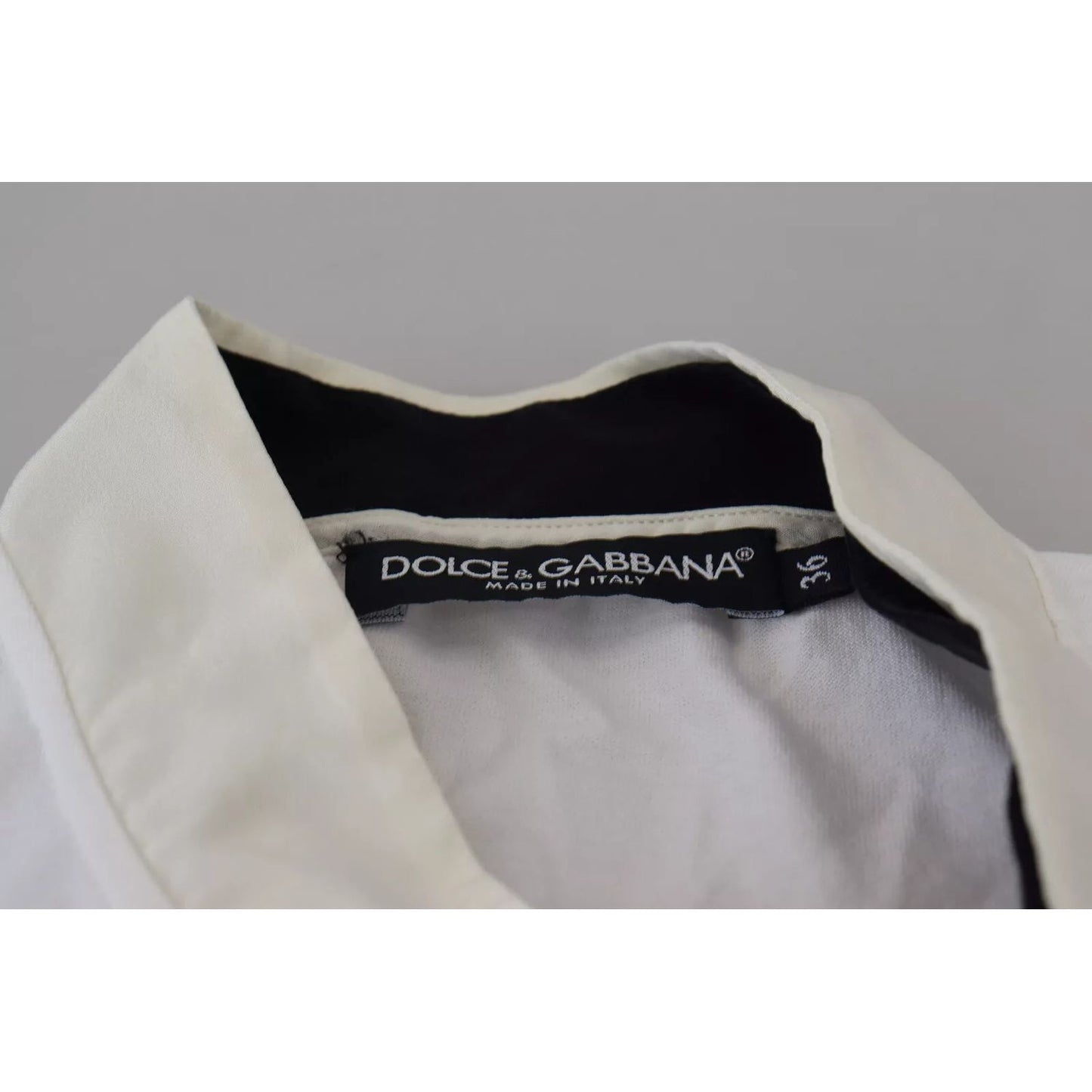 Dolce & Gabbana White Cotton LOVE Print Top Blouse T-shirt