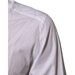Dolce & Gabbana White Crown Collared GOLD Formal Dress Shirt