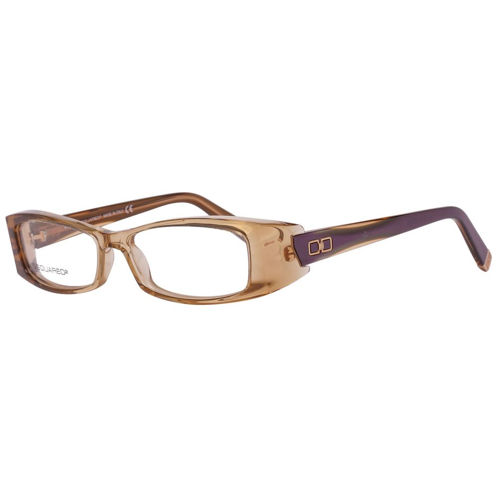 Dsquared² Brown Plastic Glasses (Frames) 1728,67434610848,Accessories,Brown,Dsquared²,Glasses (Frames) - Glasses and Sunglasses - Accessories,Glasses and Sunglasses - Accessories,New with tags,Women