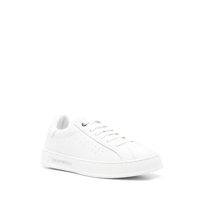 EMPORIO ARMANI EXCLUSIVE Emporio Armani Leather sneakers with logo