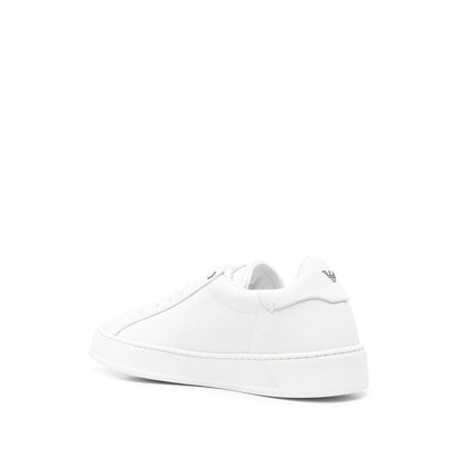 EMPORIO ARMANI EXCLUSIVE Emporio Armani Leather sneakers with logo