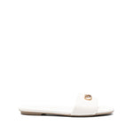 EMPORIO ARMANI EXCLUSIVE Emporio Armani Nappa-leather sandals with eagle plate Sandals