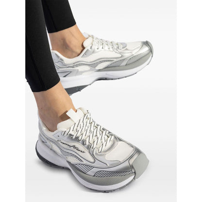 EMPORIO ARMANI EXCLUSIVE Emporio Armani logo-embossed sneakers