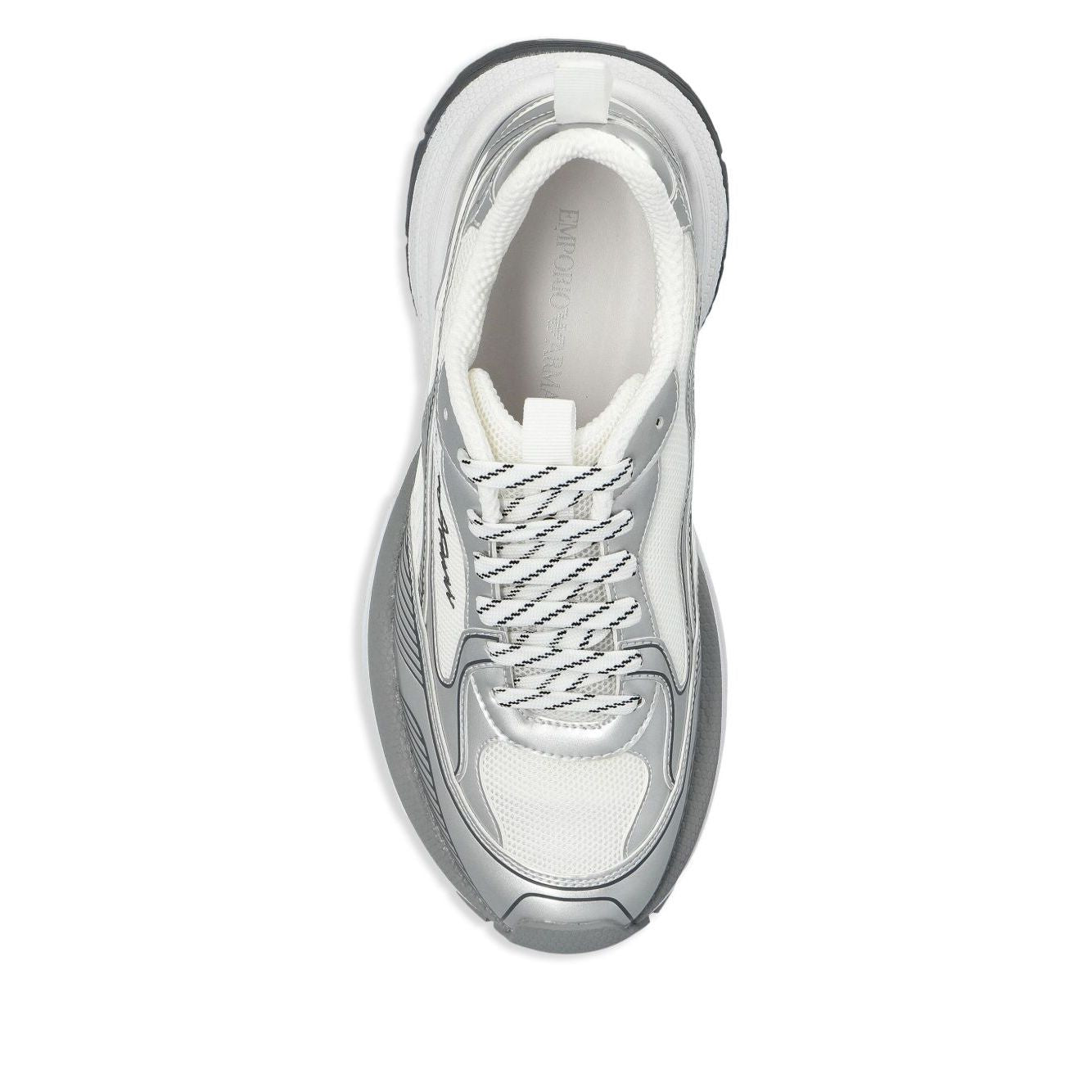EMPORIO ARMANI EXCLUSIVE Emporio Armani logo-embossed sneakers