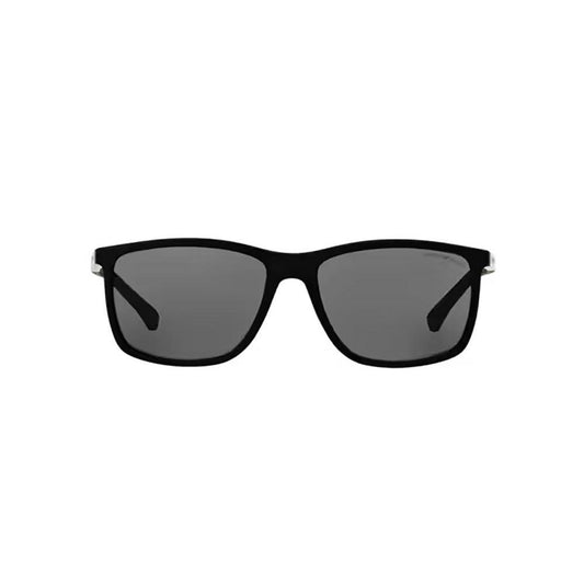 EMPORIO ARMANI MOD. EA 4058 gent's sunglasses in a sleek black frame with dark lenses, ideal for stylish gentlemen.