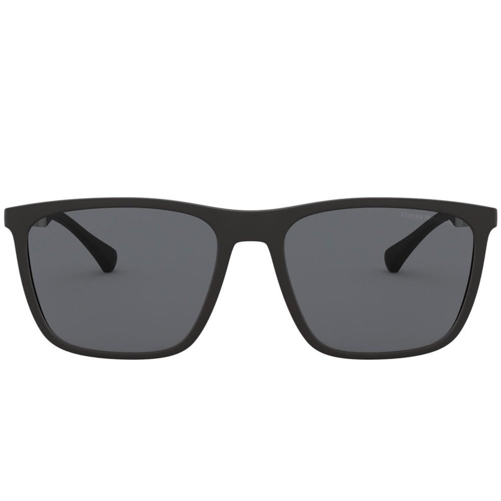 Stylish EMPORIO ARMANI MOD. EA 4150 sunglasses for gent, featuring sleek black frame and dark lenses. Perfect for modern gentlemen.