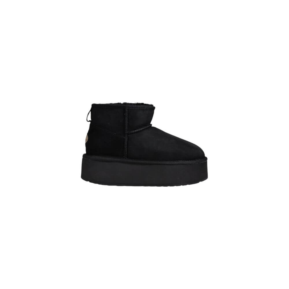 EMU Australia Black Leather Ankle