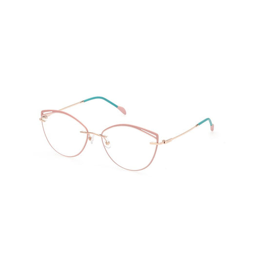 Emilio Pucci Multicolor Metal Frames, women's glasses in pink and green, model EP5194-56074, size 56/15/140 mm.