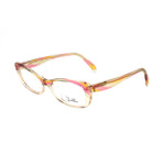 Emilio Pucci Multicolor Plastic Frames for women, featuring multicolored print and dimensions 51/16/135 mm, model EP2687651.