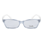 Emilio Pucci Transparent Plastic Frames - stylish women's glasses with clear plastic frames and white temples.