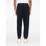 Emporio Armani ASV Lyocell blend jersey joggers with all-over lettering Trousers