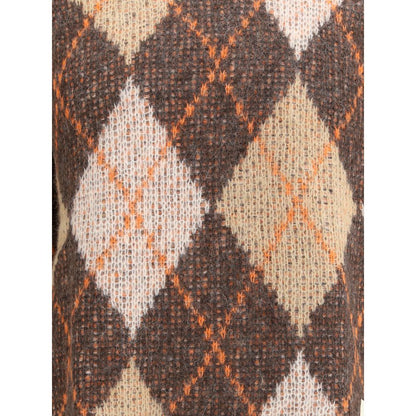 Emporio Armani Brown Polyamide Sweatshirt