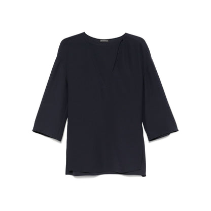 Emporio Armani cady blouse Topwear
