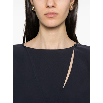 Emporio Armani cady blouse Topwear