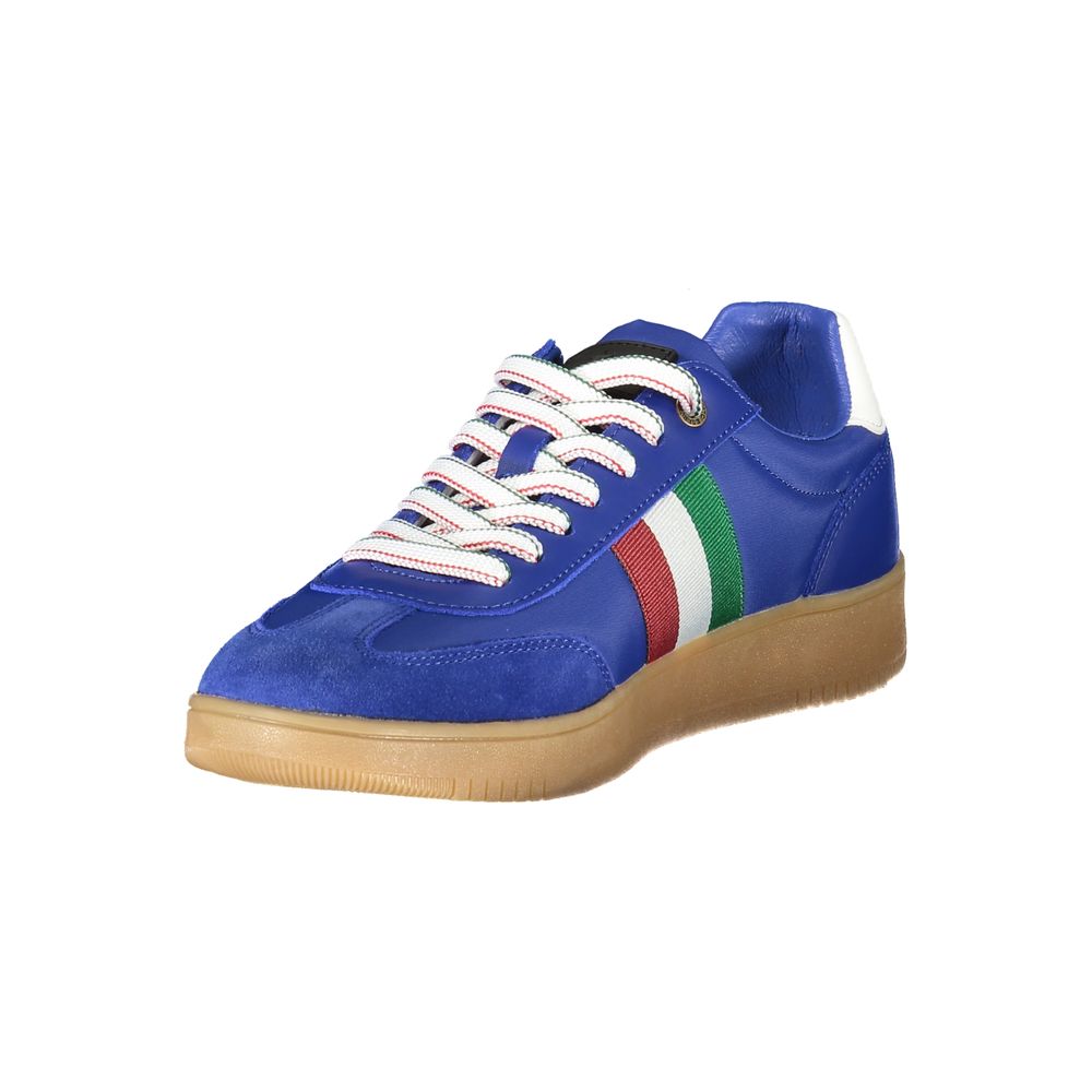 Esercito 1659 Blu Polyurethane Men Sneaker