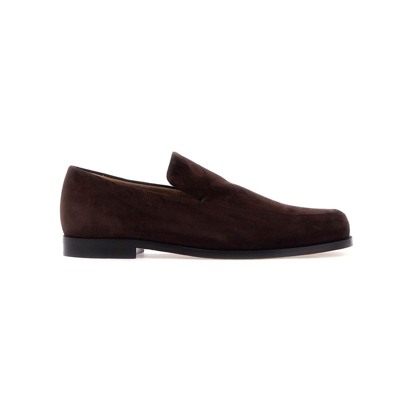 Khaite alessio suede leather mocc Loafers Khaite