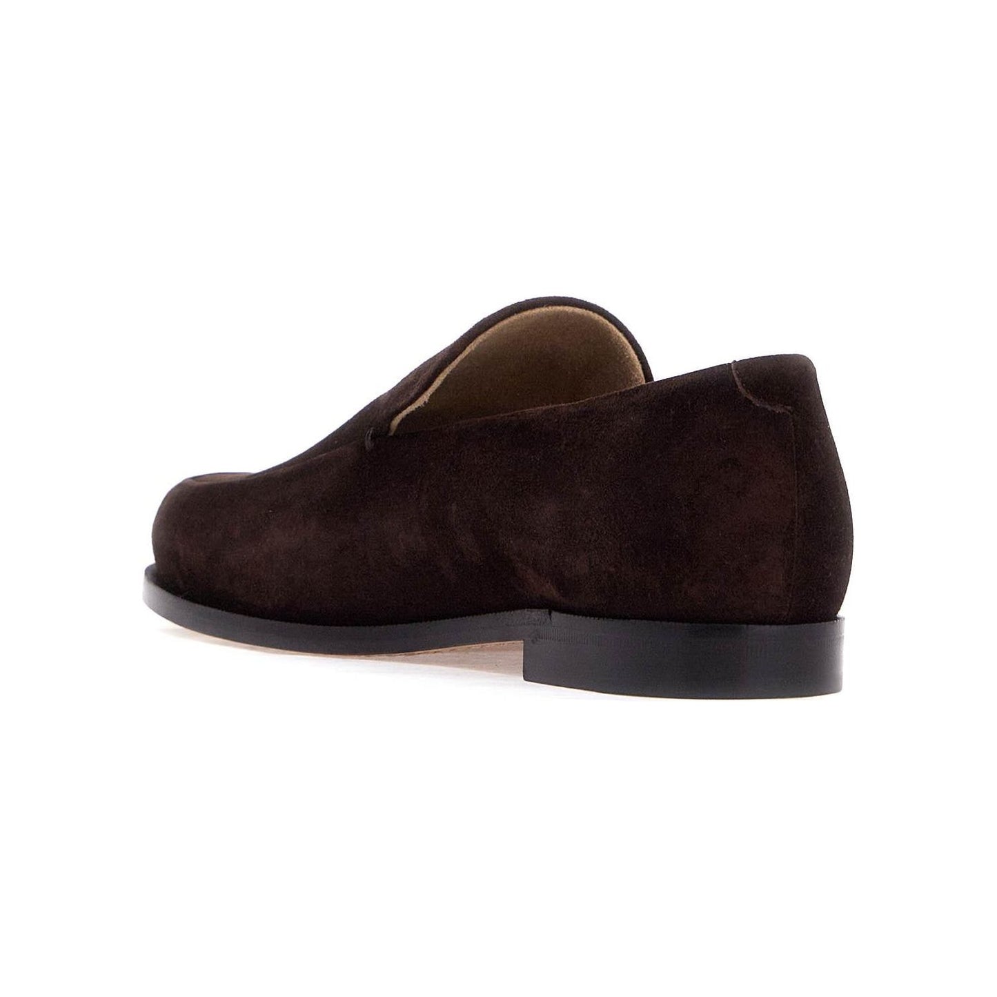 Khaite alessio suede leather mocc Loafers Khaite