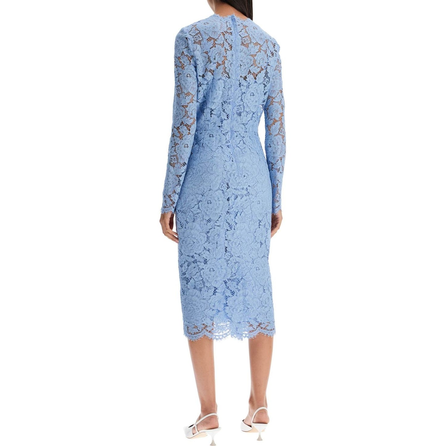 Dolce & Gabbana lace sheath dress blue Dresses Dolce & Gabbana