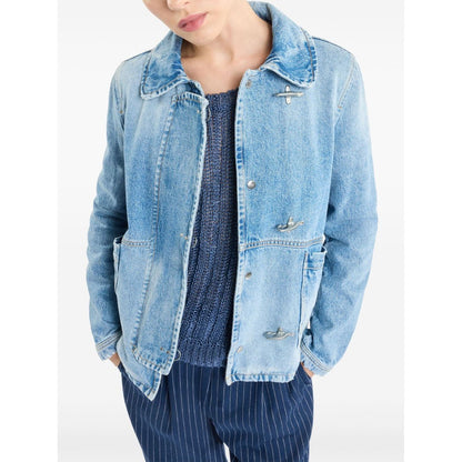 Fay Coats Clear Blue Jackets