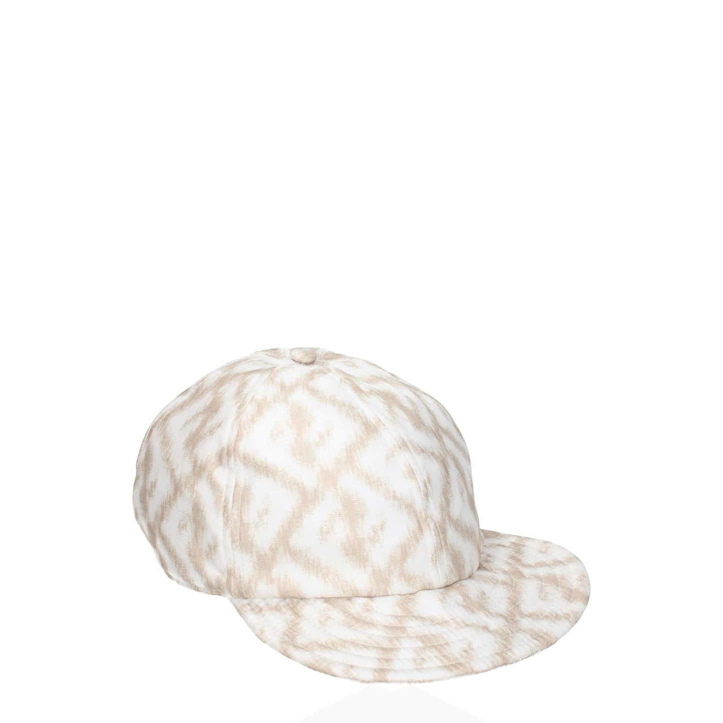 Fendi Beige Silk Cap (Baseball Hat)