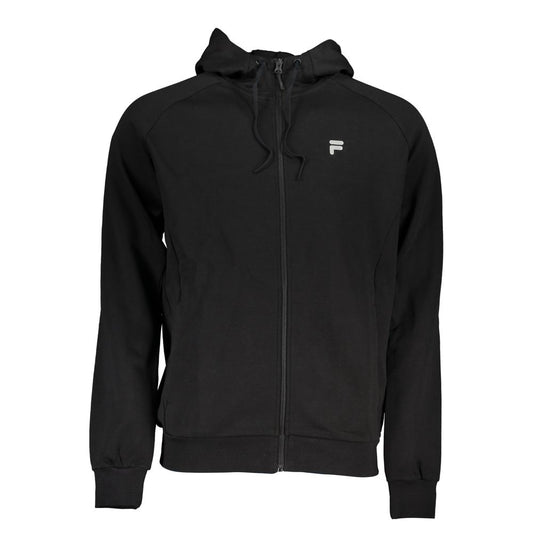 Fila Black Cotton Men Sweater