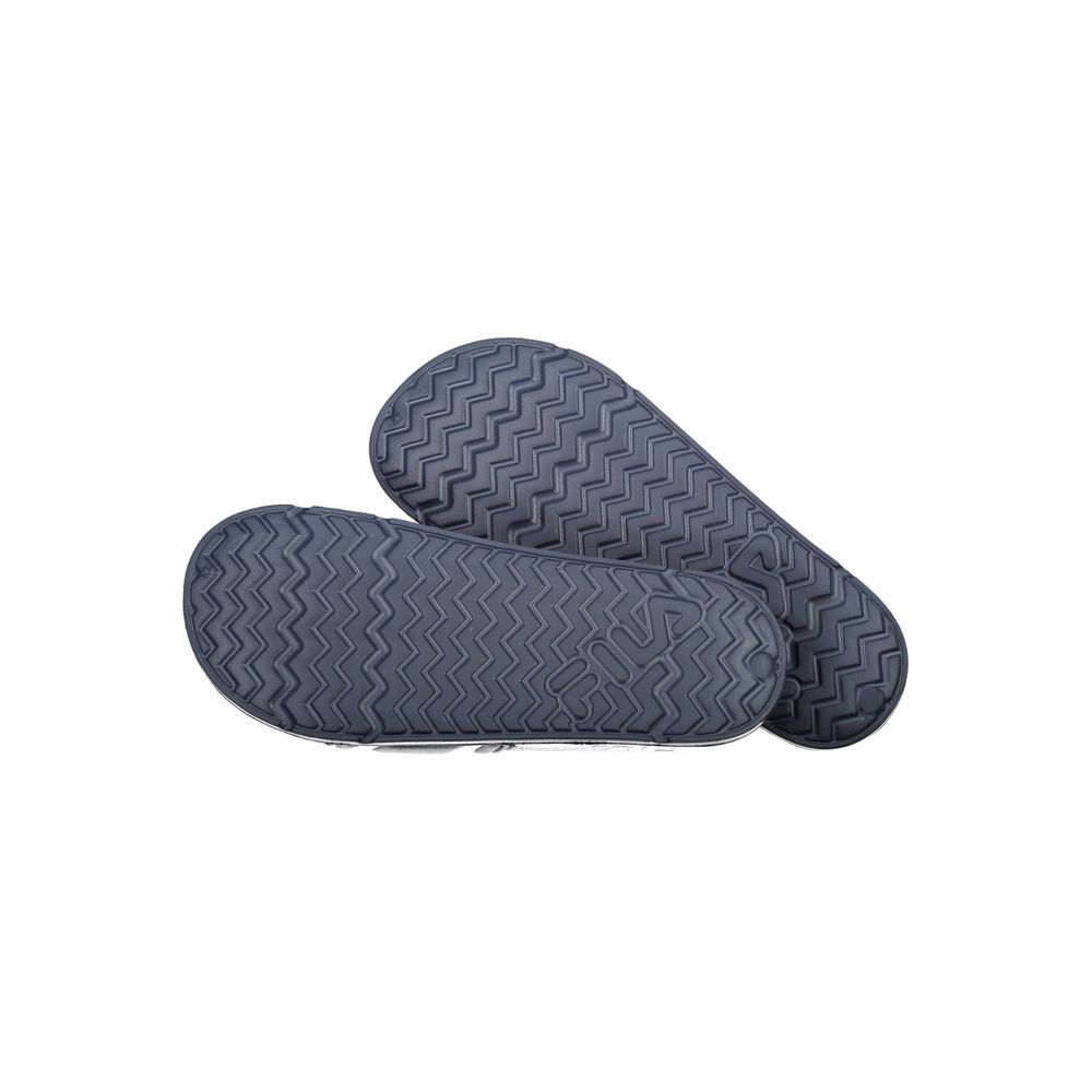 Sole view of Fila Blue Polyethylene Men Sandal featuring non-slip pattern