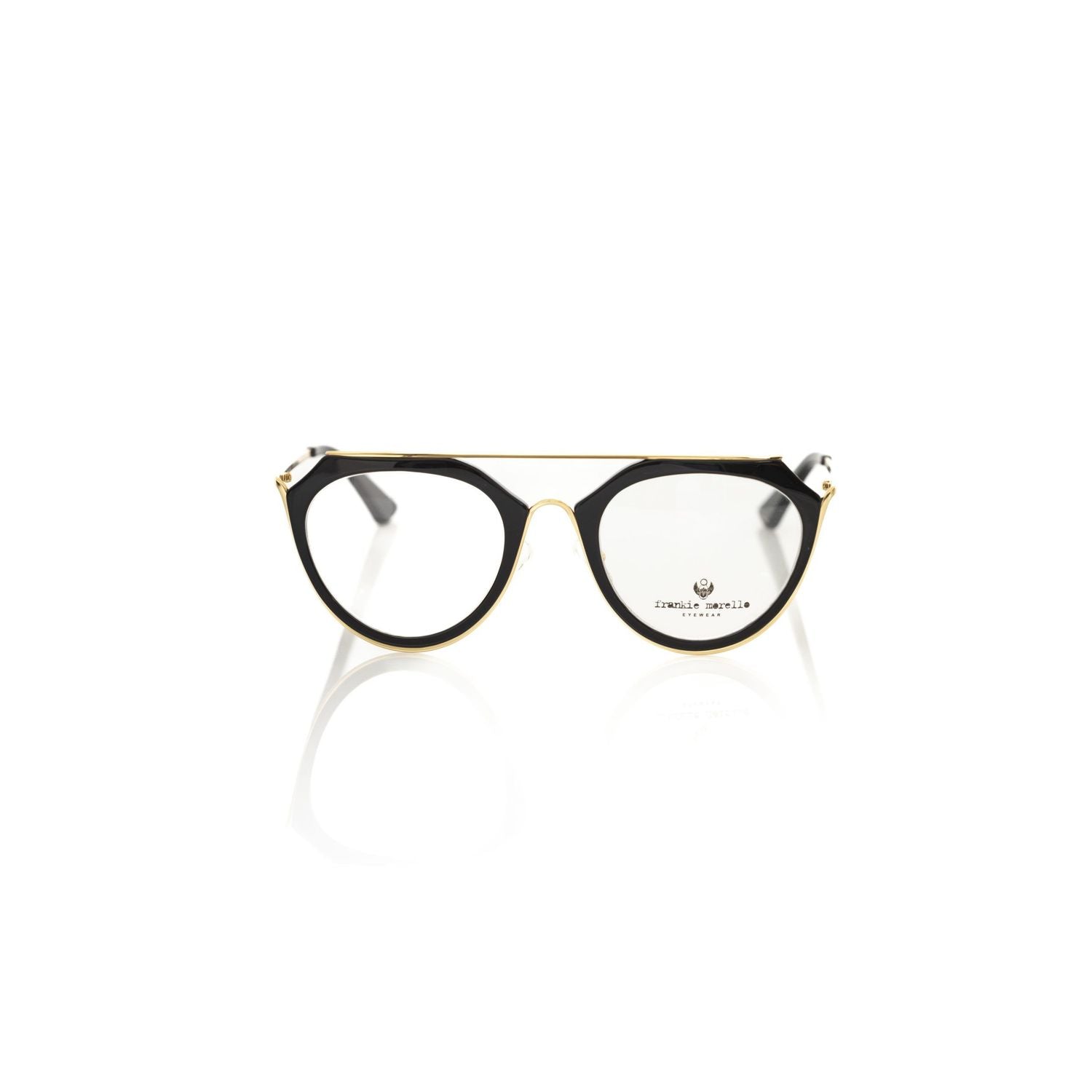 Frankie Morello Black Acetate Women Frame