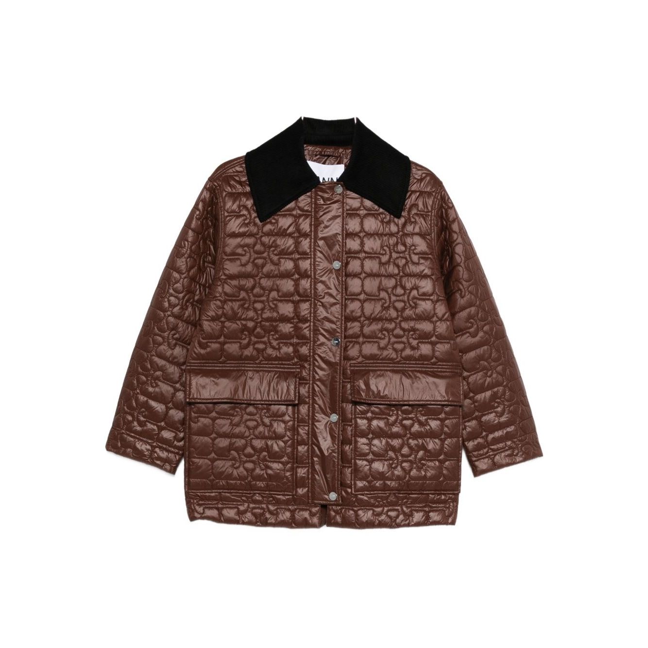 GANNI Jackets Brown Jackets