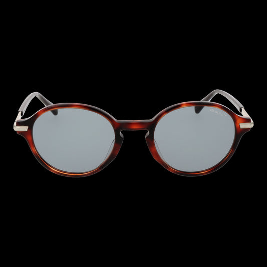 GANT MOD. GA00004 5154N gent eyewear in tortoiseshell frame with round lenses, stylish design for men.