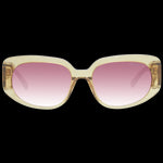 GANT MOD. GA8095 5357F lady sunglasses with pink gradient lenses and beige frame, front view