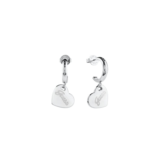GUESS JEWELS JEWELRY Mod. JUBE05151JWRHWHT-U heart earrings
