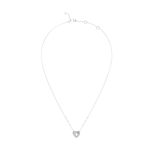 Image of GUESS JEWELS JEWELRY Mod. JUBN05018JWRHT-U necklace with a heart-shaped pendant