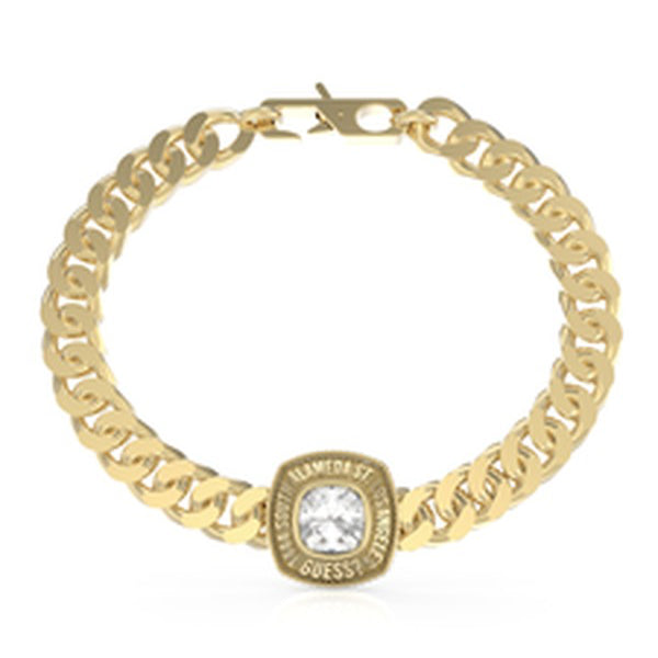 GUESS JEWELS JEWELRY Mod. JUMB01373JWYGS gold bracelet with crystal accent