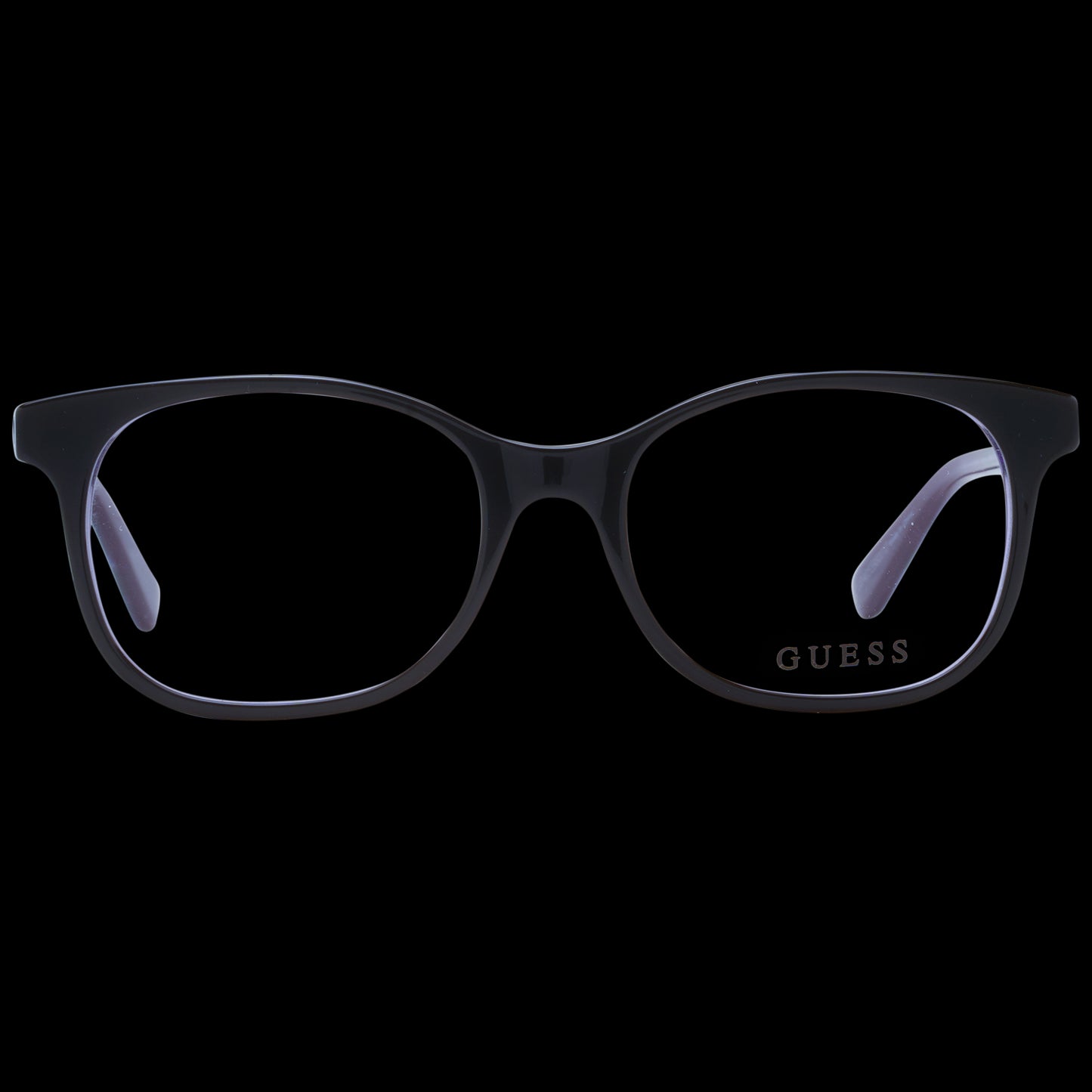 GUESS MOD. GU9176 48005 black eyeglasses with logo on temples