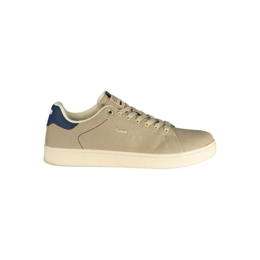 Gas Beige Polyester Men Sneaker 1728,67403481248,Athletic - Sneakers - Shoes,Beige,EU40/US7,EU41/US8,EU42/US9,EU43/US10,EU44/US11,EU45/US12,Gas,Men,New with tags,Shoes,Sneakers - Shoes