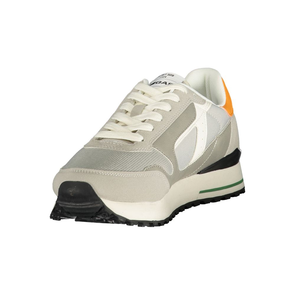 Gas Grigio Polyurethane Men Sneaker 1728,67403481248,Athletic - Sneakers - Shoes,EU40/US7,EU41/US8,EU42/US9,EU43/US10,EU44/US11,EU45/US12,Gas,Gray,Men,New with tags,Shoes,Sneakers - Shoes