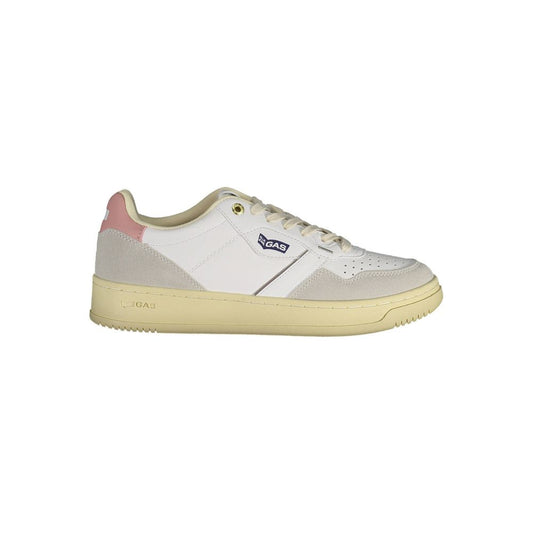 Gas White Polyurethane Women Sneaker